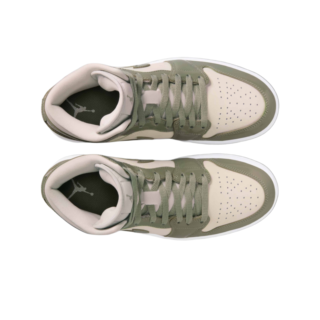 (W) 조던 1 미드 SE 씨 글래스 메탈릭 실버((W) Jordan 1 Mid SE Sea Glass Metallic Silver) - 2