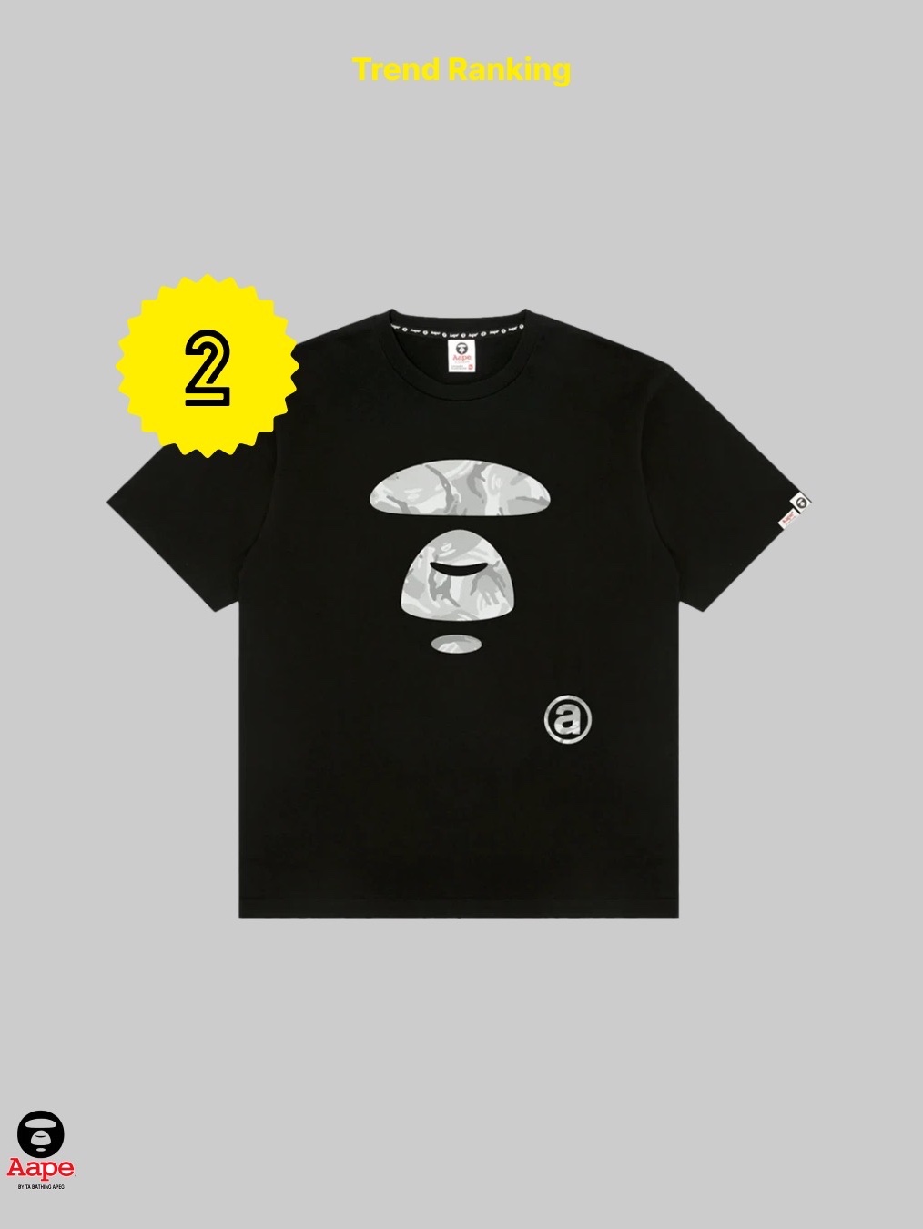 Montbell Pocketable Light Pack 20 Black - 26SS, AAPE Moonface T-Shirt Black - 26FW 착용 스타일 - 3