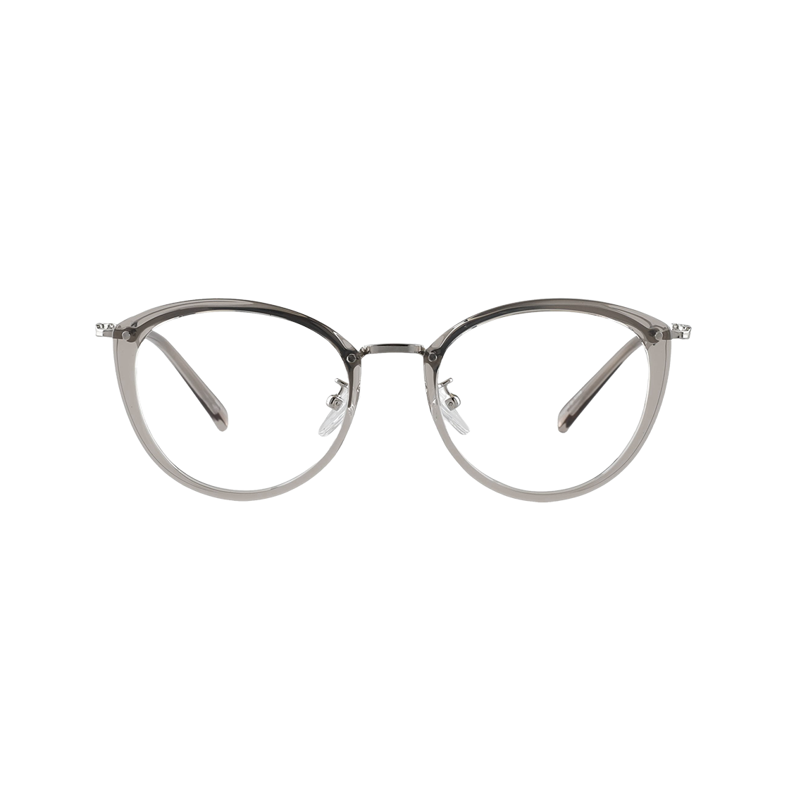 투디터 IO 캣츠 남여공용 솔텍스 자외선 블루라이트차단 안경 C4 그레이(2DITOR IO Cat-eyeUnisex Soltex UV and Blue Light Blocking Glasses C4 Crystal Gray)