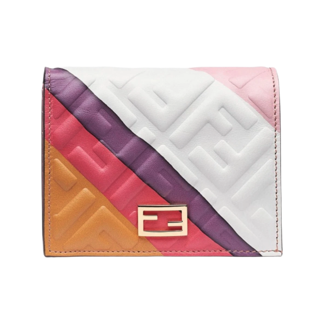 8M0420_AK2K_F0W52_22S [25% 쿠폰] Fendi Baguette Wallet Pink