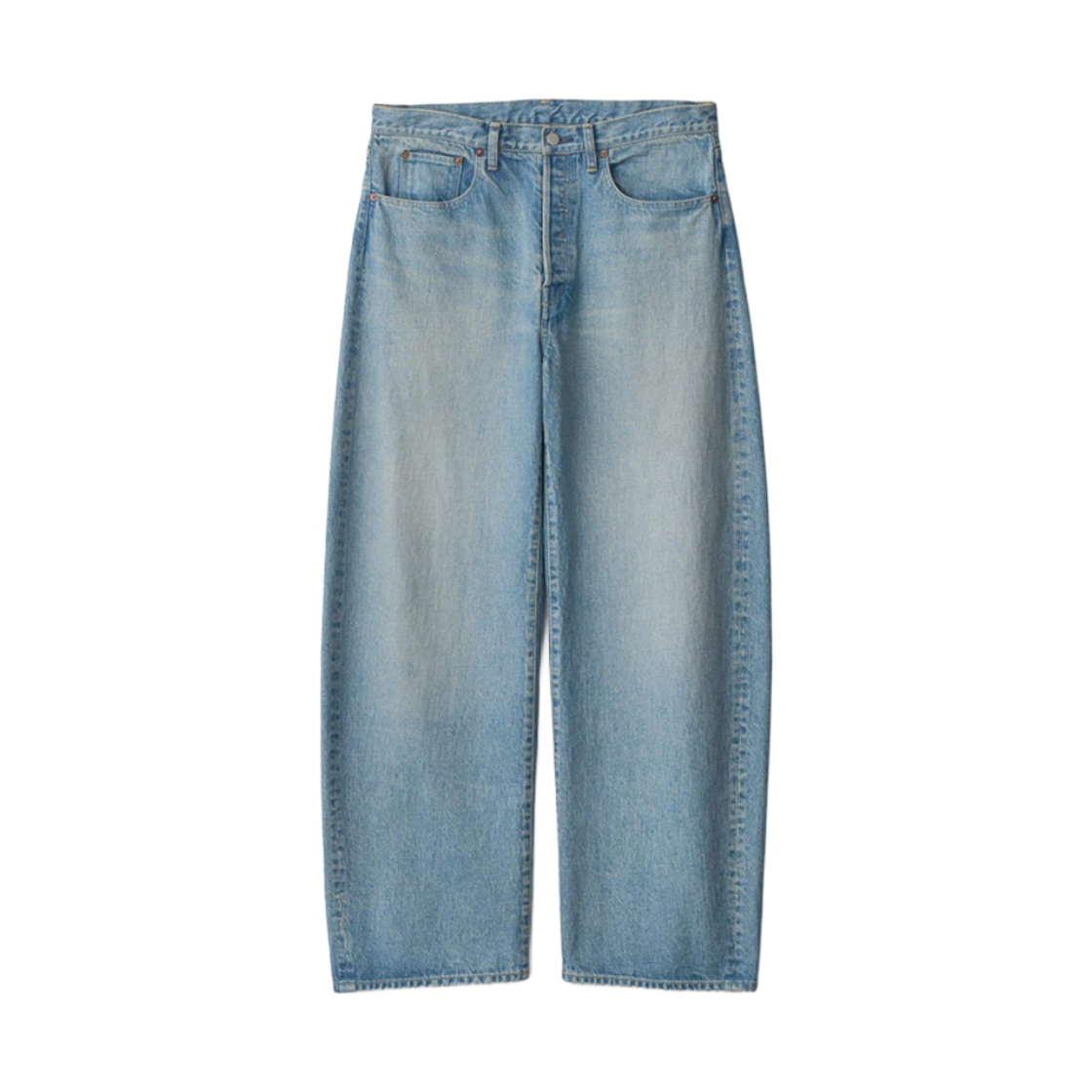 슈타인 라운드 데님 팬츠 인디고 - 26FW(ssstein Round Denim Pants Indigo - 26FW)