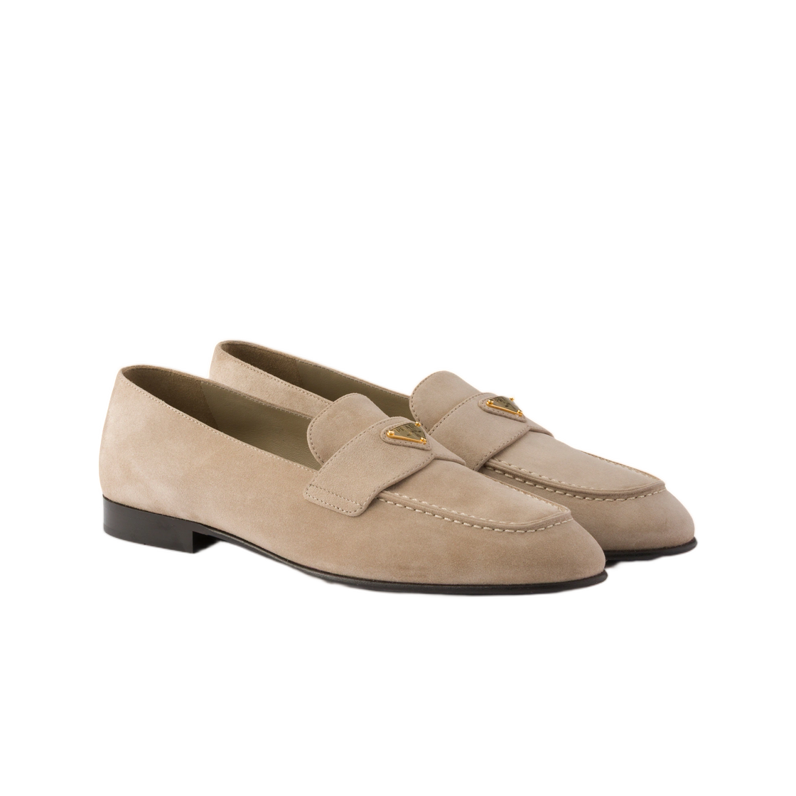 (W) 프라다 스웨이드 로퍼 코드((W) Prada Suede Loafers Cord) - 2