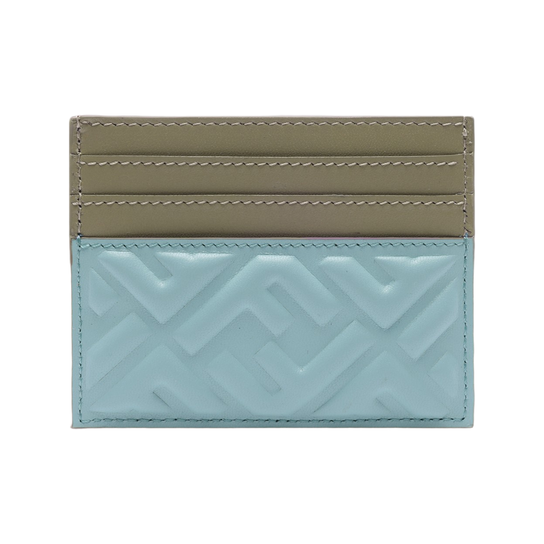 8M0445 AT00 F1PQI 24F [25% 쿠폰] Fendi Baguette Card Case Light Blue