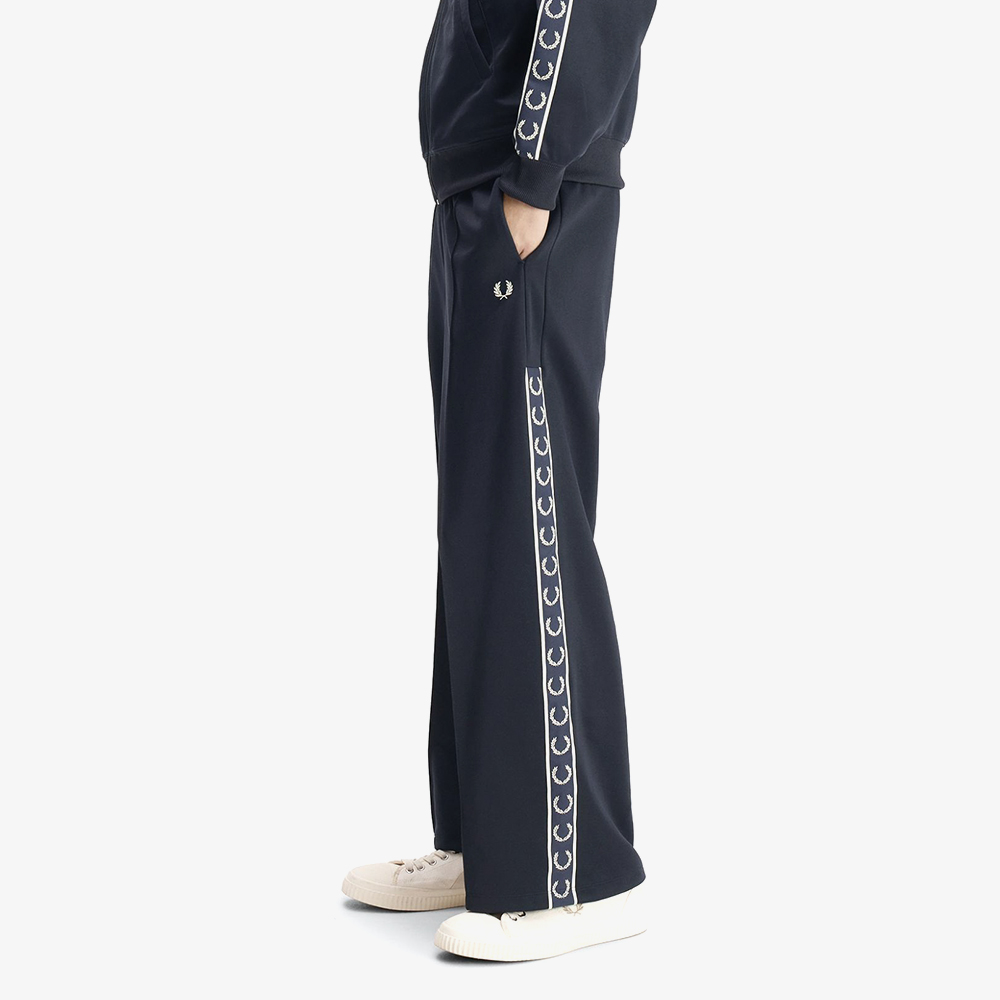 프레드페리 우먼즈 테잎 트랙 팬츠 네이비 화이트(Fred Perry Womens Taped Track Pants Navy White) - 3