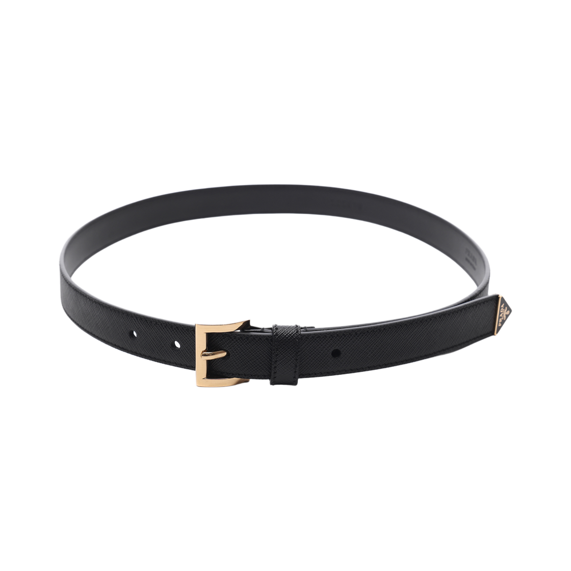 1CC618 053 F0002 25S [25% 쿠폰] Prada Saffiano Leather Belt Black