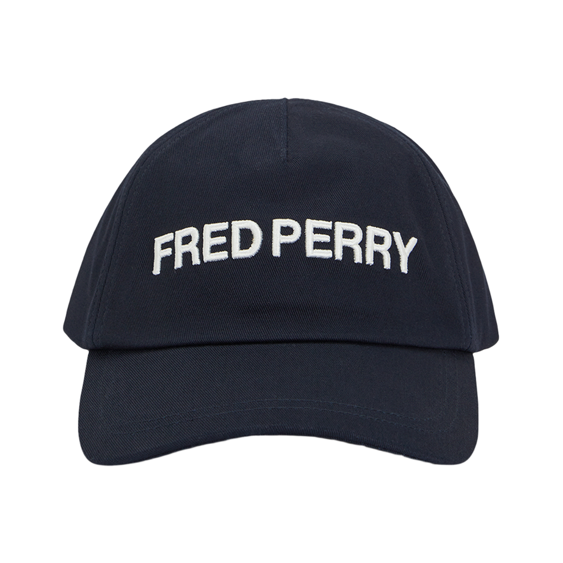 프레드페리 Hb 그래픽 트윌 캡 네이비 화이트(Fred Perry Hb Graphic Twill Cap Navy White)