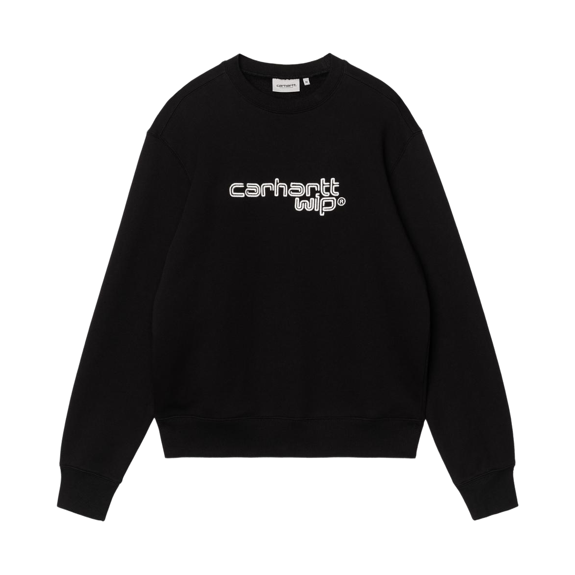 I037279-K02-XX Carhartt WIP Wireless Sweatshirt Black Wax