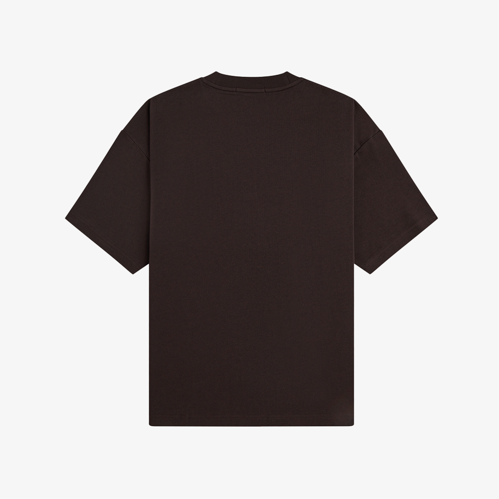 프레드페리 오버사이즈드 티셔츠 리치브라운(Fred Perry Oversized T-Shirt Snow Rich Brown) - 6