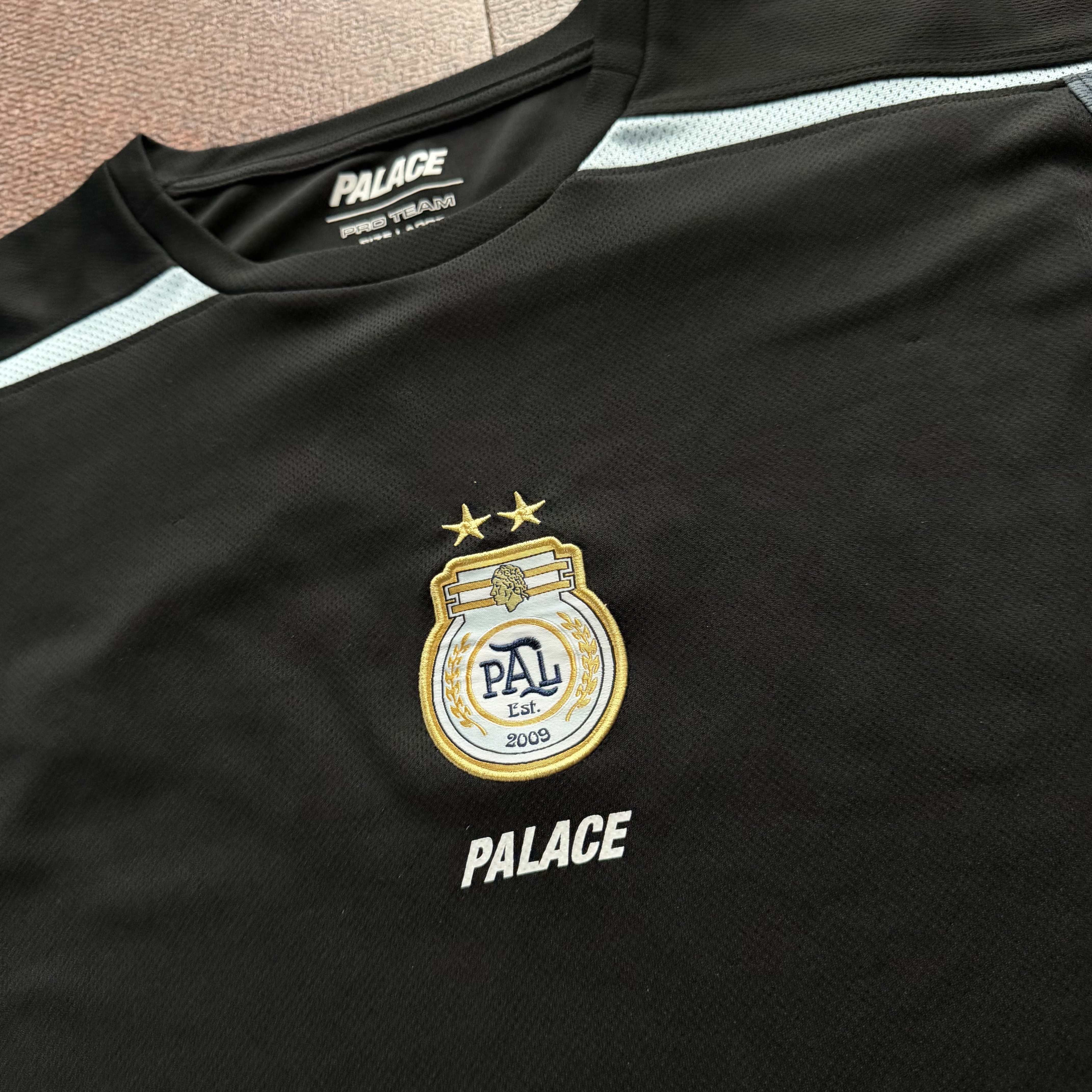 Palace Pro Jersey Black - 23FW 착용 스타일 - 1