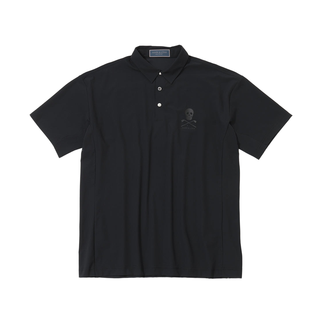 MLM-6A-AP08 Mark & Lona Rogue Airflow Polo Black