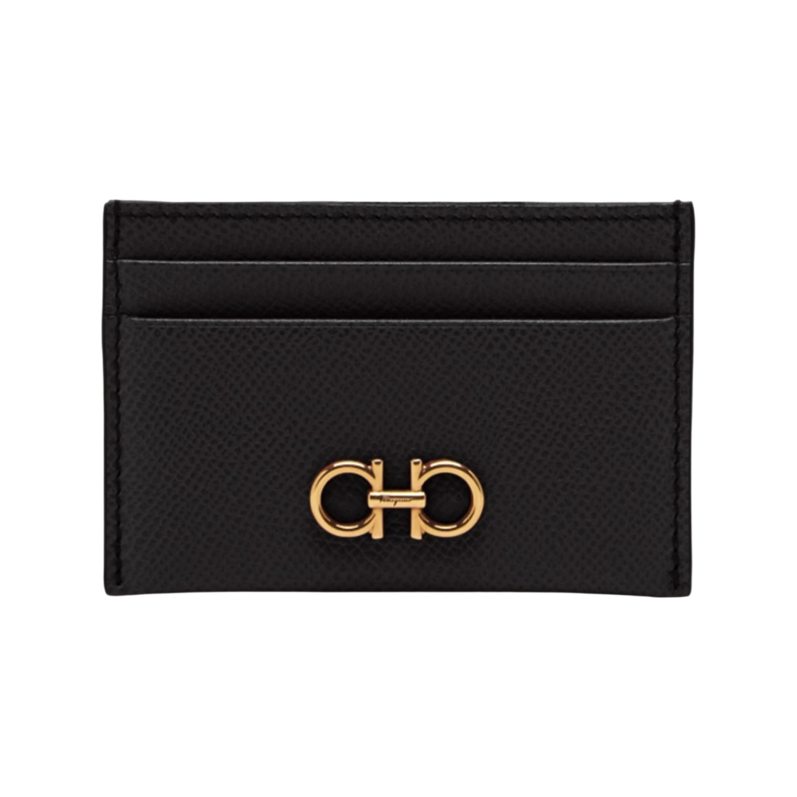 22_0007_742164_23S [25% 쿠폰] Ferragamo Gancini Credit Card Holder Black