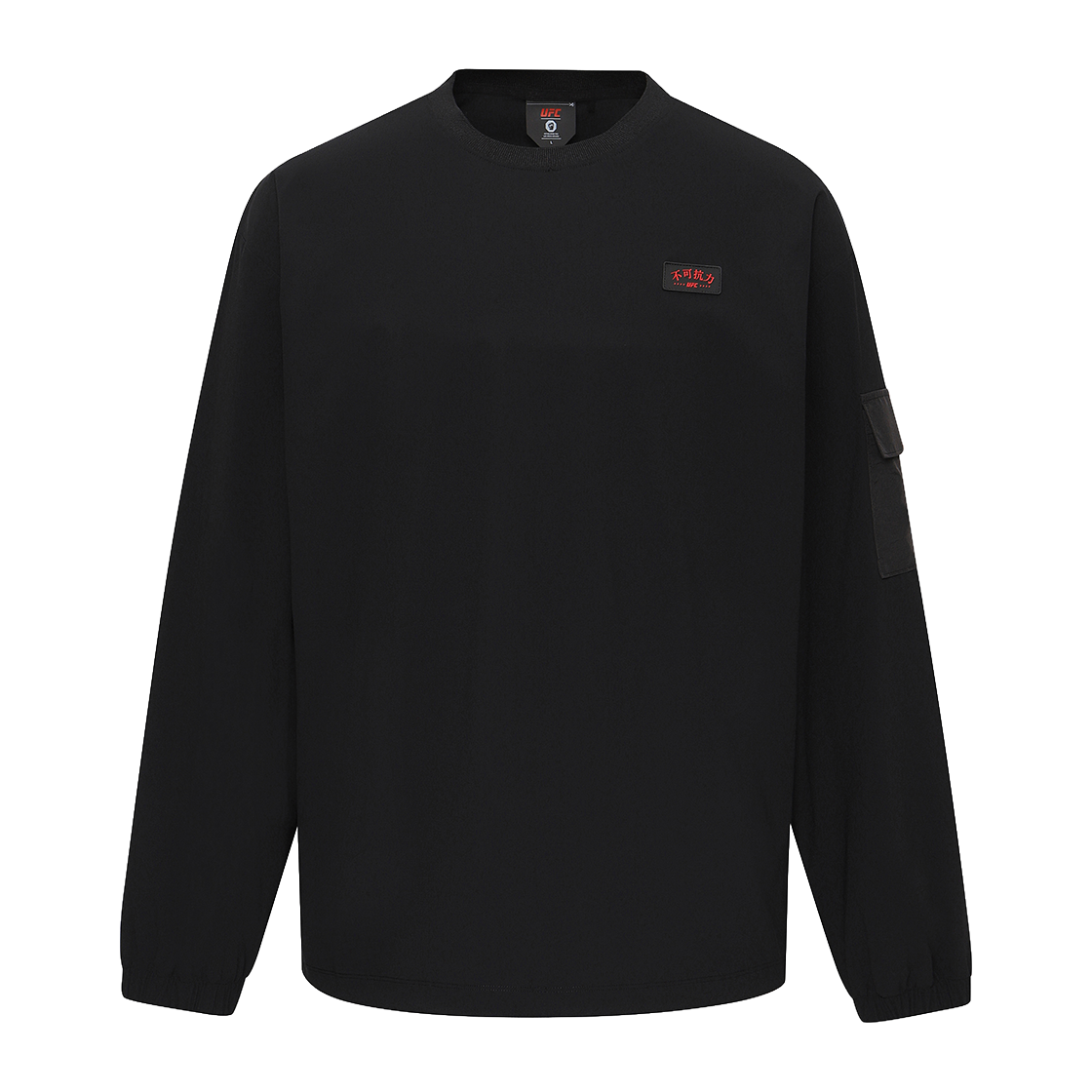 유에프씨 스포츠 불가항력 릴렉스핏 긴팔 티셔츠 블랙 U2LSX2304BK(UFC SPORT Undeniable Force Relaxed Fit Ls Black) - 3