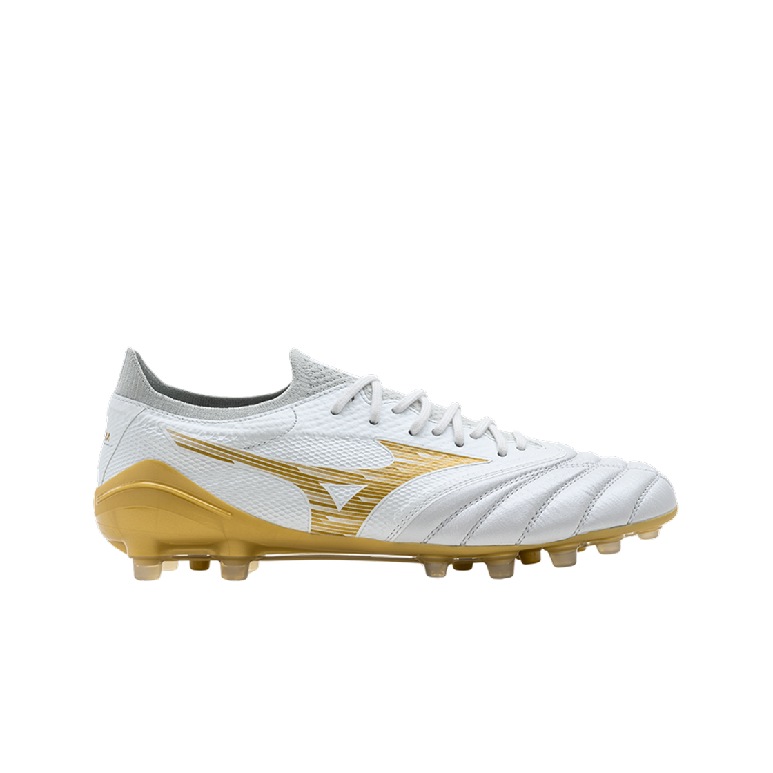 P1GA264350 Mizuno Morelia Neo IV Beta Elite AG White Gold