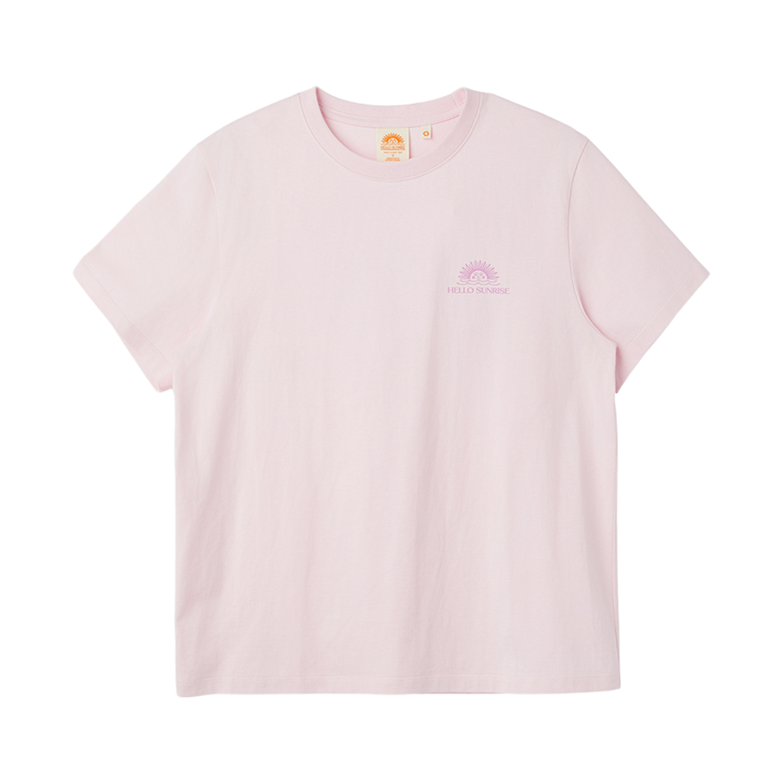 헬로선라이즈 에이치에스 오지 로고 티셔츠 라이트 핑크(Hello Sunrise HS OG Logo Tee_Light Pink)