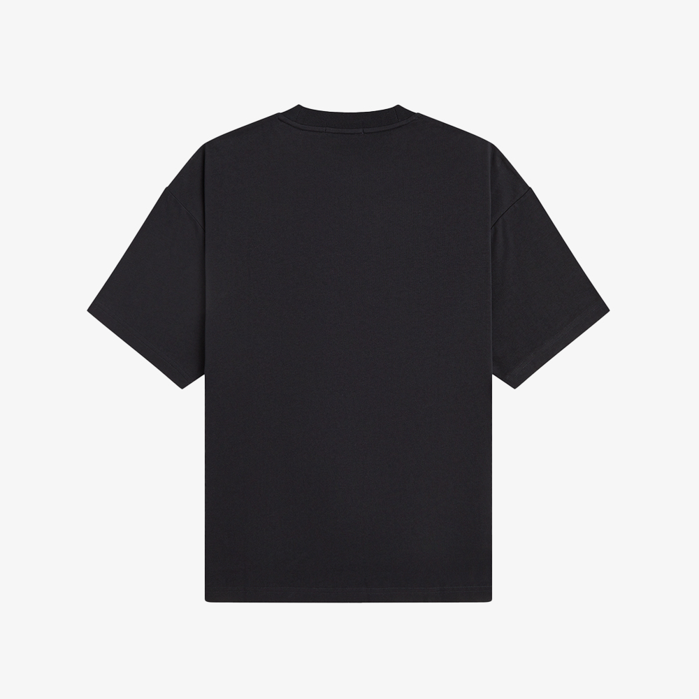 프레드페리 오버사이즈드 티셔츠 블랙(Fred Perry Oversized T-Shirt Black) - 6