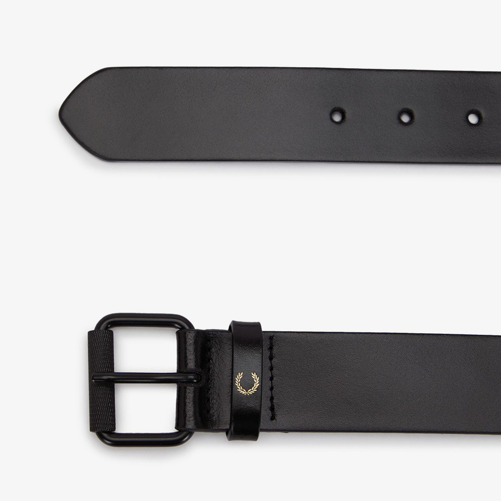 프레드페리 클래식 레더 벨트 블랙(Fred Perry Classic Leather Belt Black) - 2