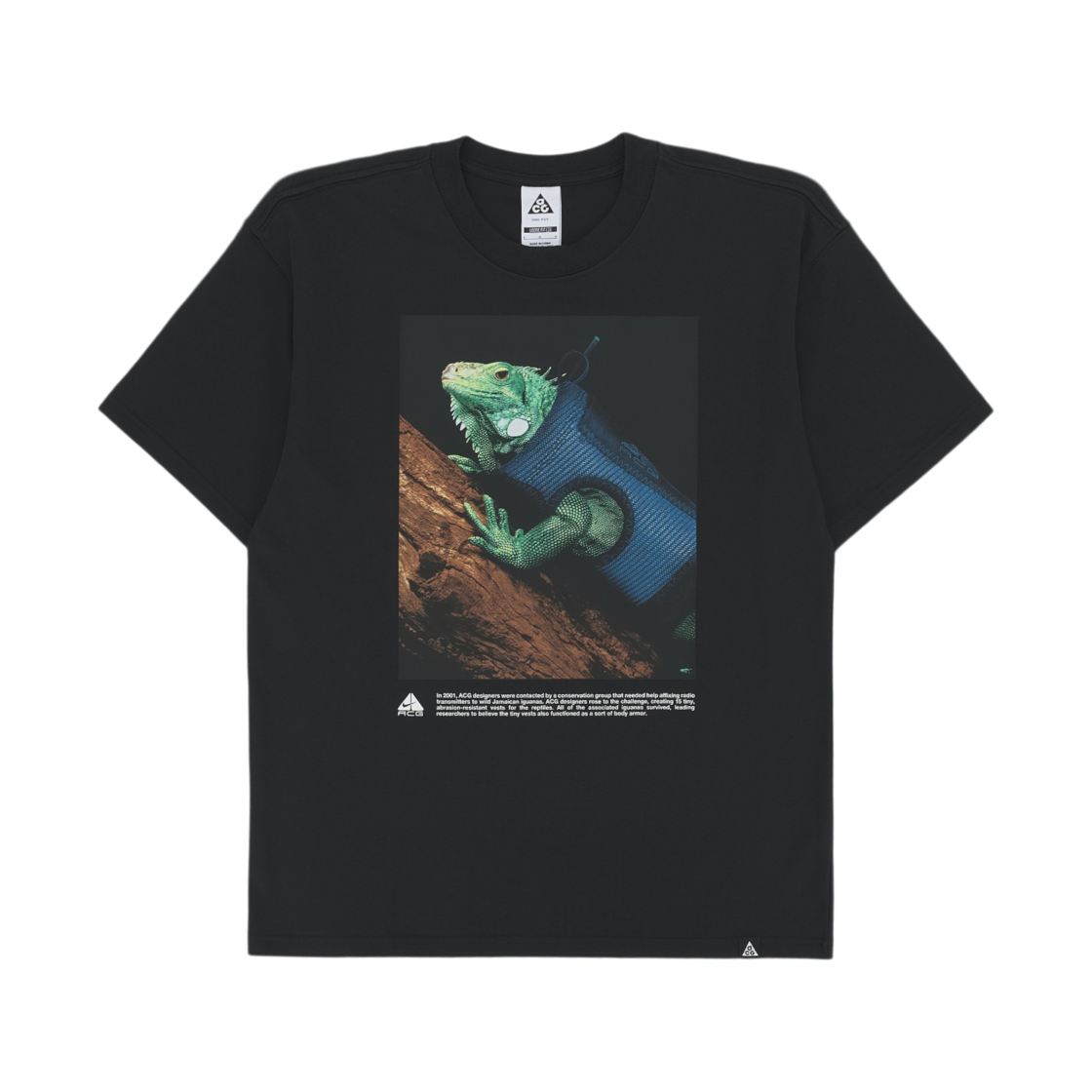 HJ0890-010 Nike ACG Dri-Fit T-Shirt Black - Asia