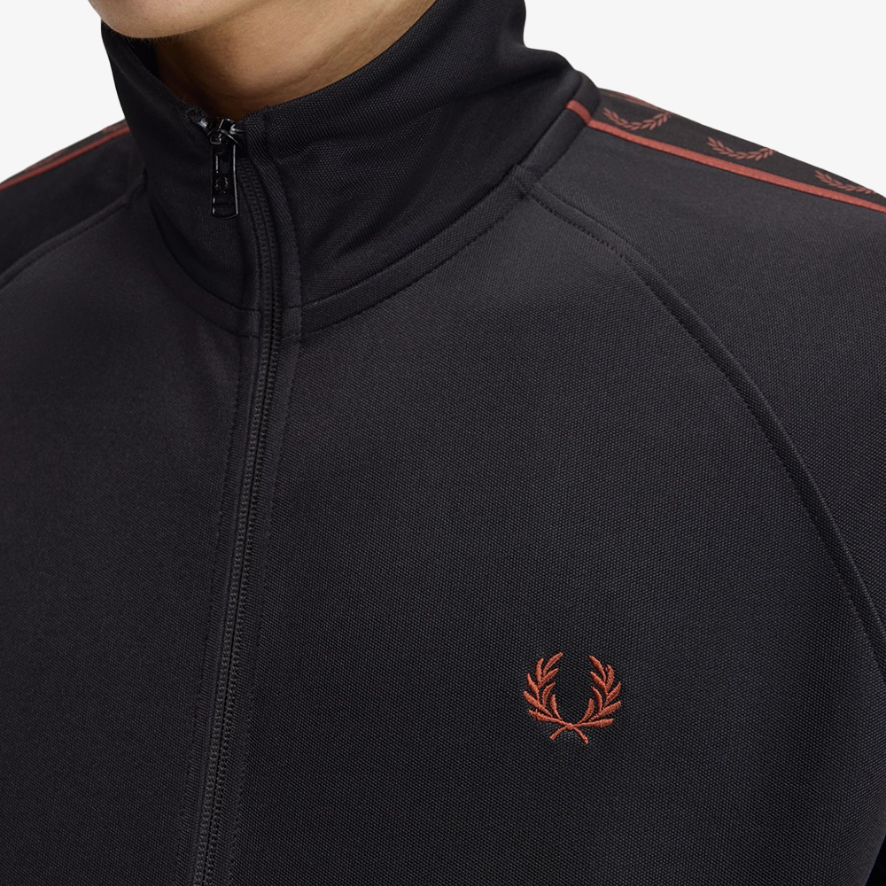 [KREAM 단독] 프레드페리 컨트라스트 테잎 트랙 재킷 블랙([KREAM 단독] Fred Perry Contrast Taped Track Jacket Black) - 5