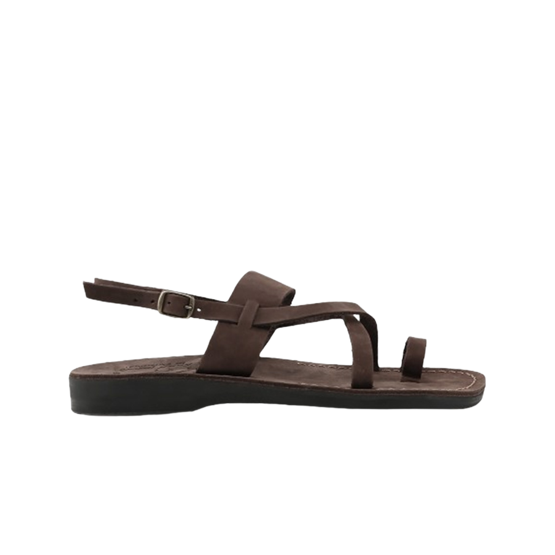 JS-519NN-BR JERUSALEM SANDALS 519Nn Bethany Brown