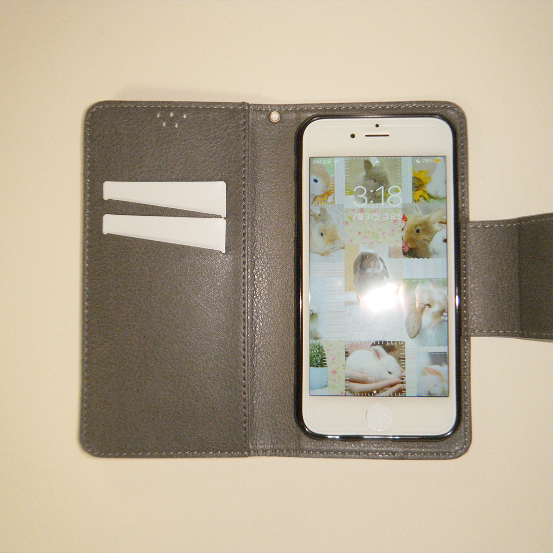 나나카세이 패치워크 다이어리 케이스(NANAKASEI patchwork diary case) - 6