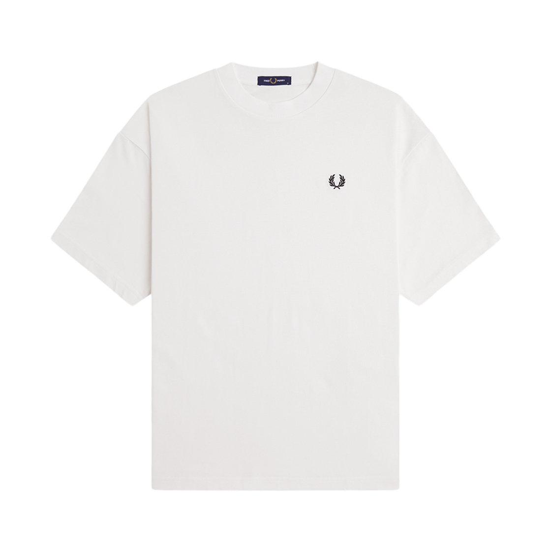 프레드페리 오버사이즈드 티셔츠 스노우화이트(Fred Perry Oversized T-Shirt Snow White)