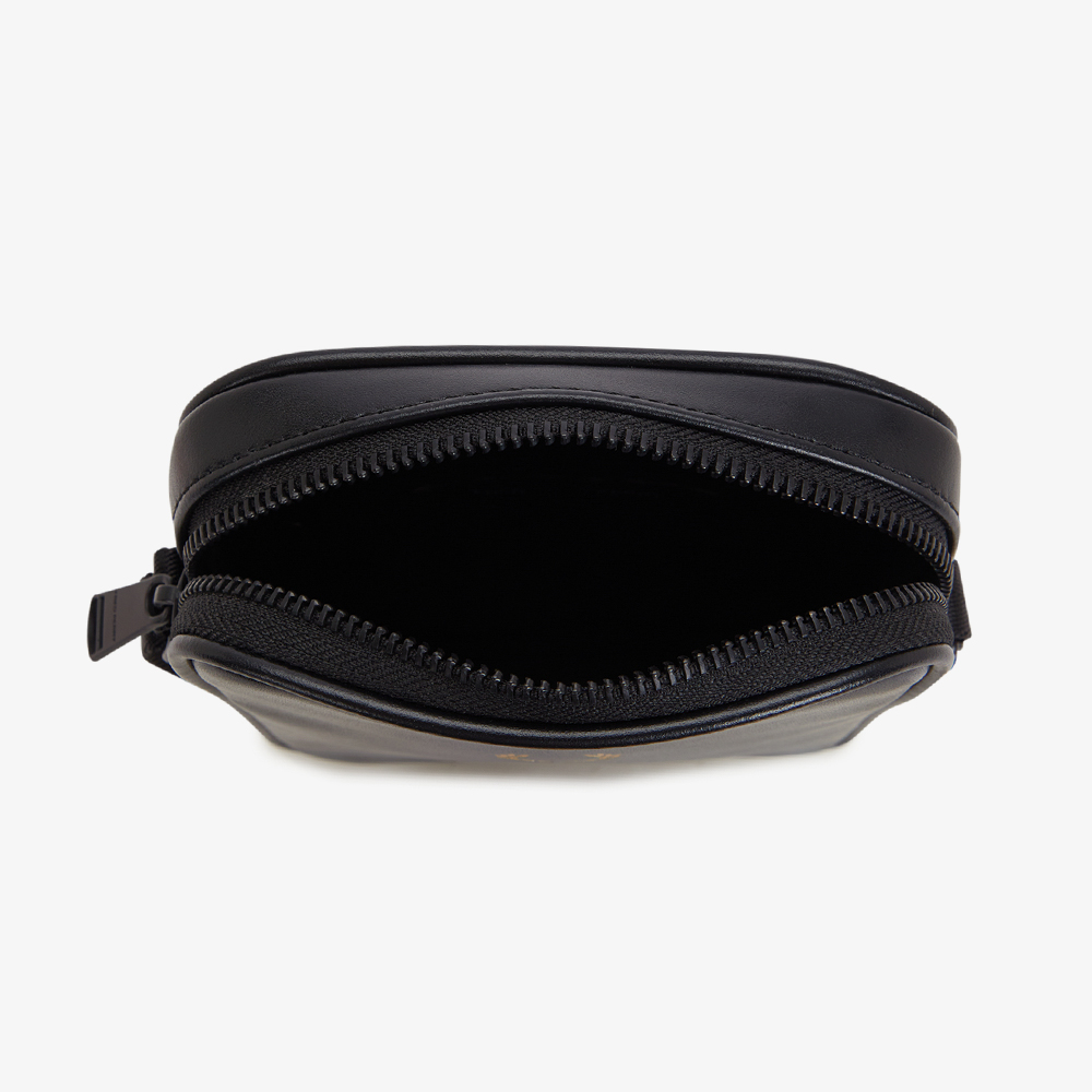 프레드페리 스무드 레더 스몰 사이드 백 블랙(Fred Perry Smooth Leather Small Side Bag Black) - 4