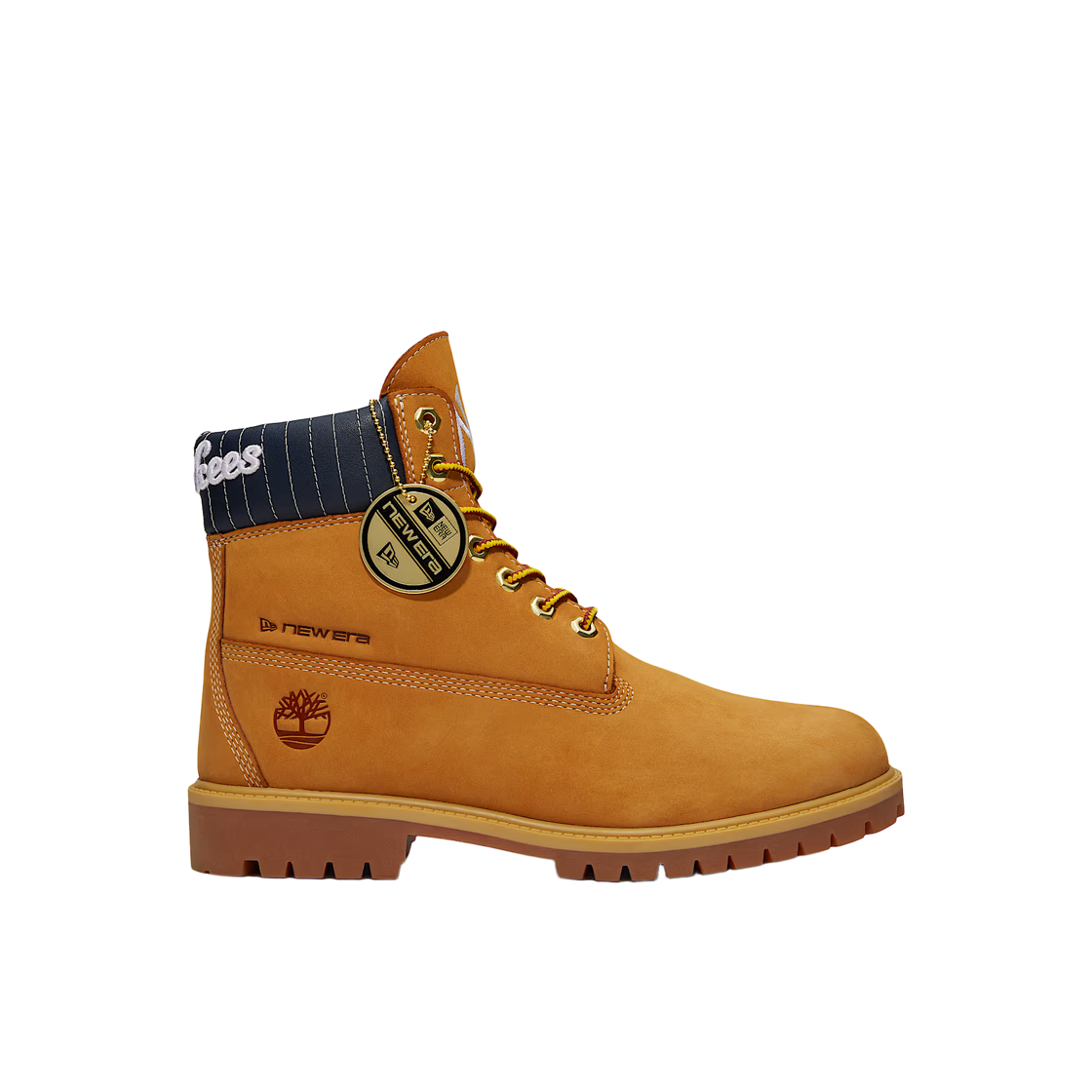 TB0A2J7TAOR Timberland x New Era Dodgers 6 Inch Waterproof Boots Wheat Yankees