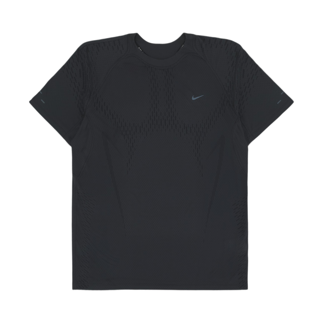 나이키 스트라이드 드라이핏 ADV 숏슬리브 러닝 탑 오프 누아르 블랙 - 아시아(Nike Stride Dri-Fit ADV Short Sleeve Running Top Off Noir Black - Asia) - 1