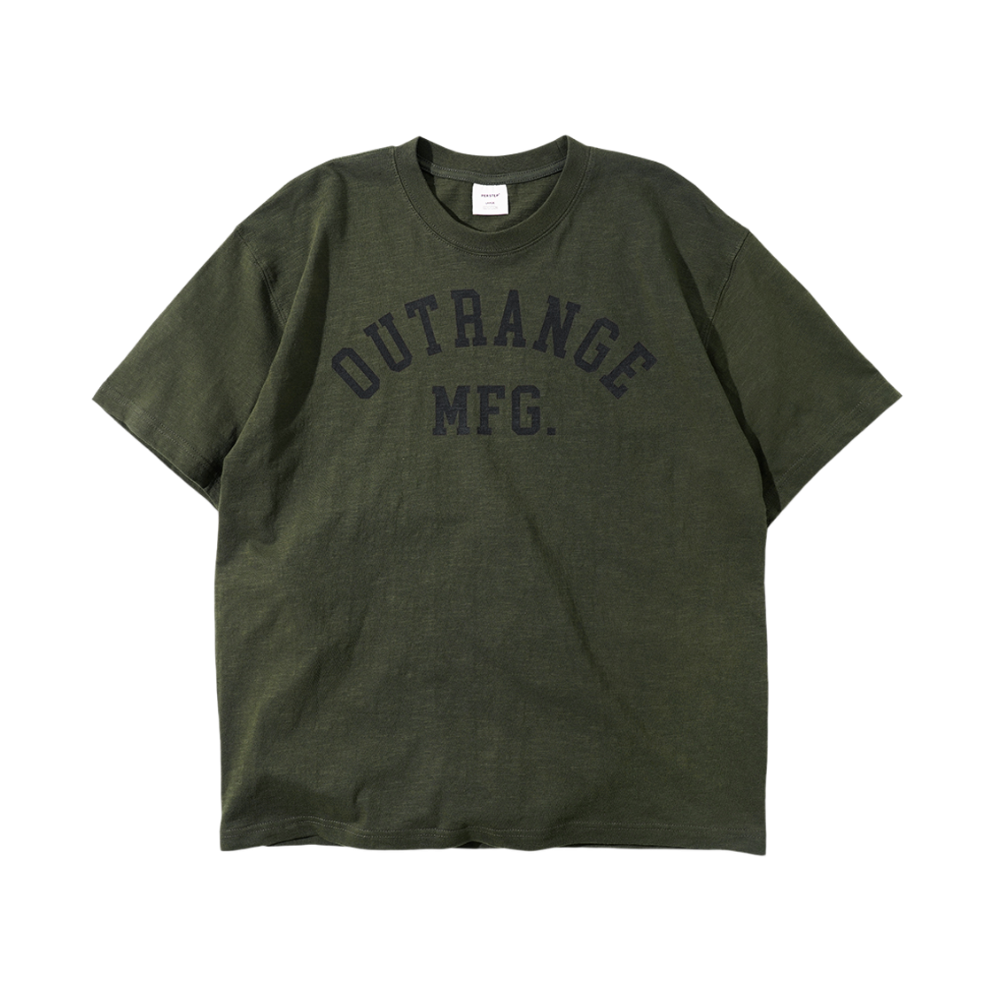 JUST4712_Mossgreen_291 PERSTEP Outrange T-Shirt Mossgreen JUST4712
