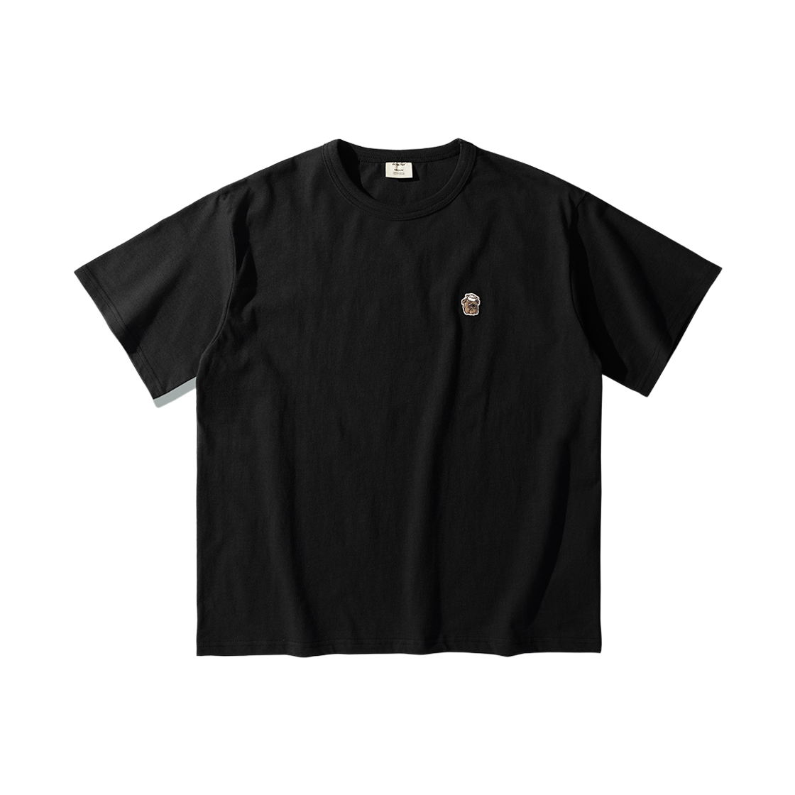 JUST4767_black_29 PERSTEP Harbor Patch Short Sleeve Black JUST4767