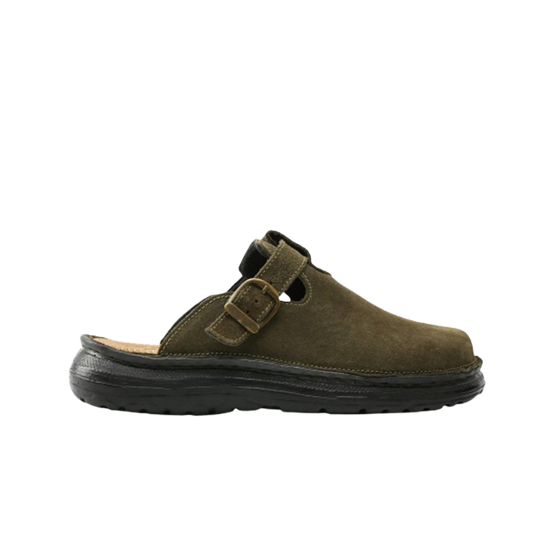JS-3003S-KK JERUSALEM SANDALS 3003 Sawyer Suede Khaki