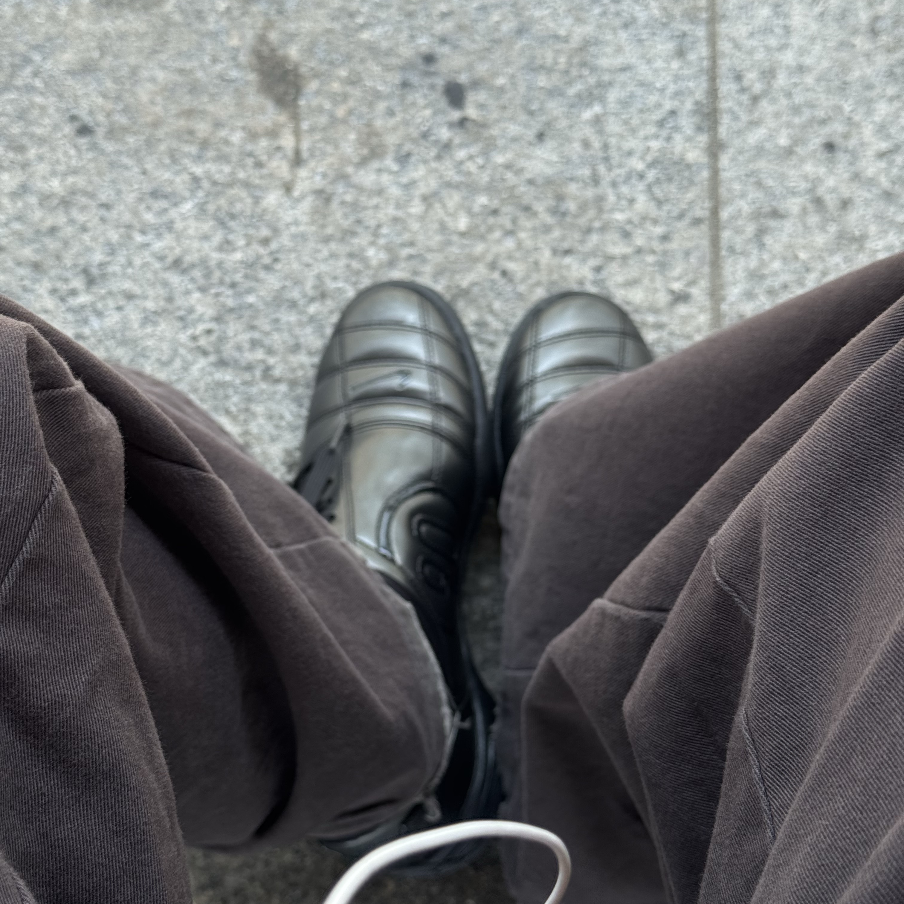 (W) Nike Total 90 Black Anthracite 착용 스타일