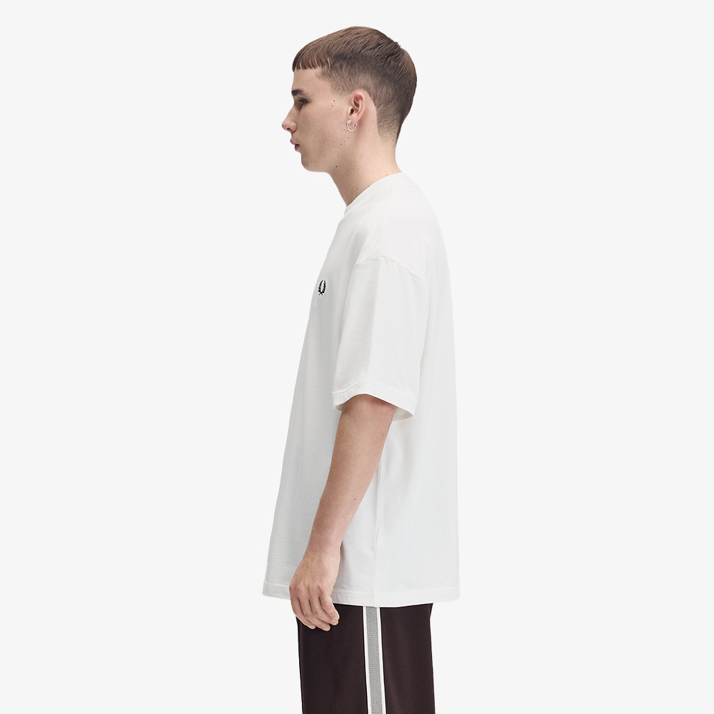 프레드페리 오버사이즈드 티셔츠 스노우화이트(Fred Perry Oversized T-Shirt Snow White) - 3