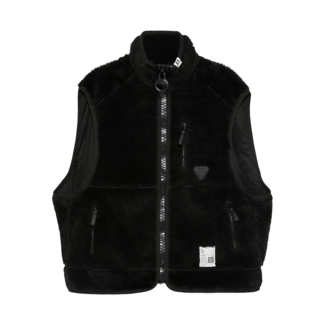 메종 미하라 야스히로 와이드 백 보아 베스트 블랙(Maison Mihara Yasuhiro Wide Back Boa Vest Black) - 1