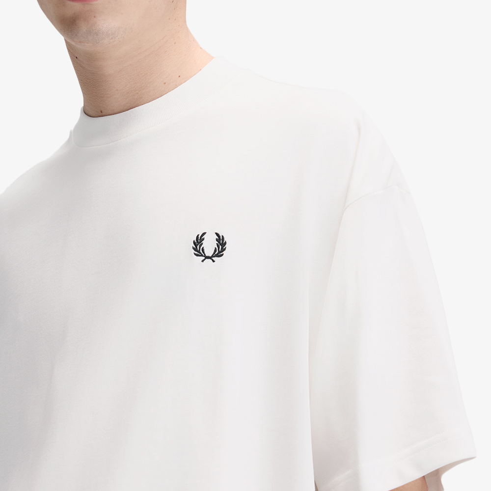 프레드페리 오버사이즈드 티셔츠 스노우화이트(Fred Perry Oversized T-Shirt Snow White) - 5