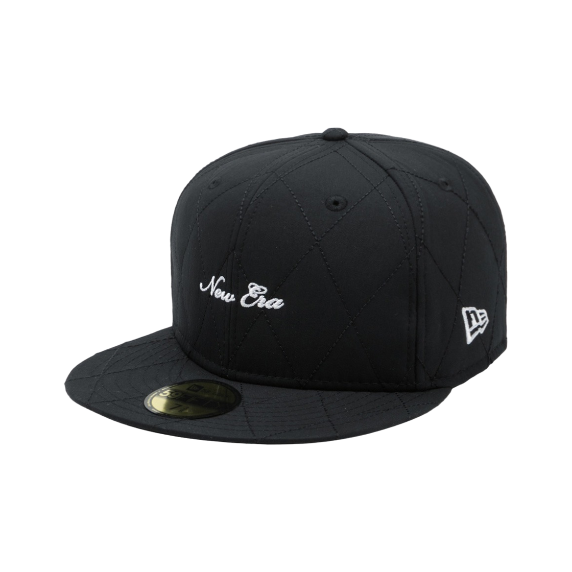 13763032 New Era 59Fifty Golf Quilting Size Cap Black