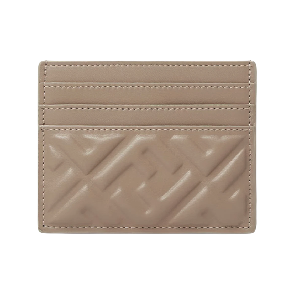 8M0445 AAJD F0E65 24F [25% 쿠폰] Fendi Baguette Nappa Leateher Flat Card Case Dove Grey