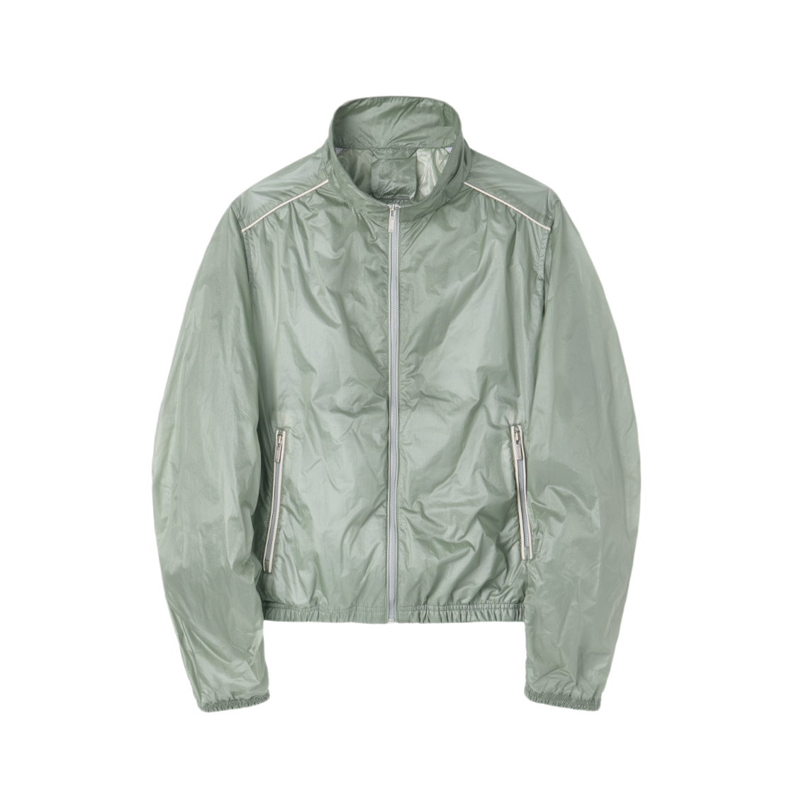 P262WJP132911 BROMPTON LONDON W Single Layer Jumper Ash Mint