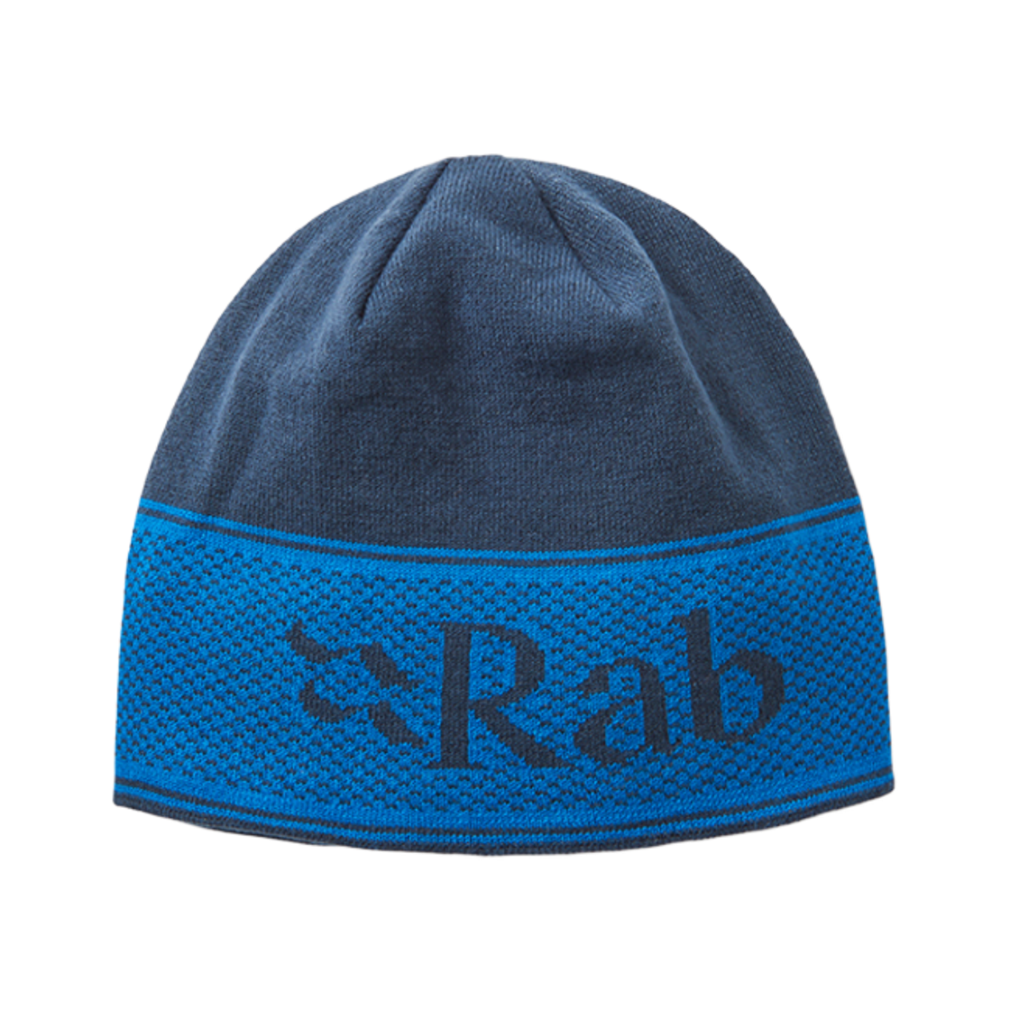 RABQAB700TBMONE Rab Logo Band Beanie Tempest Blue Maya Blue