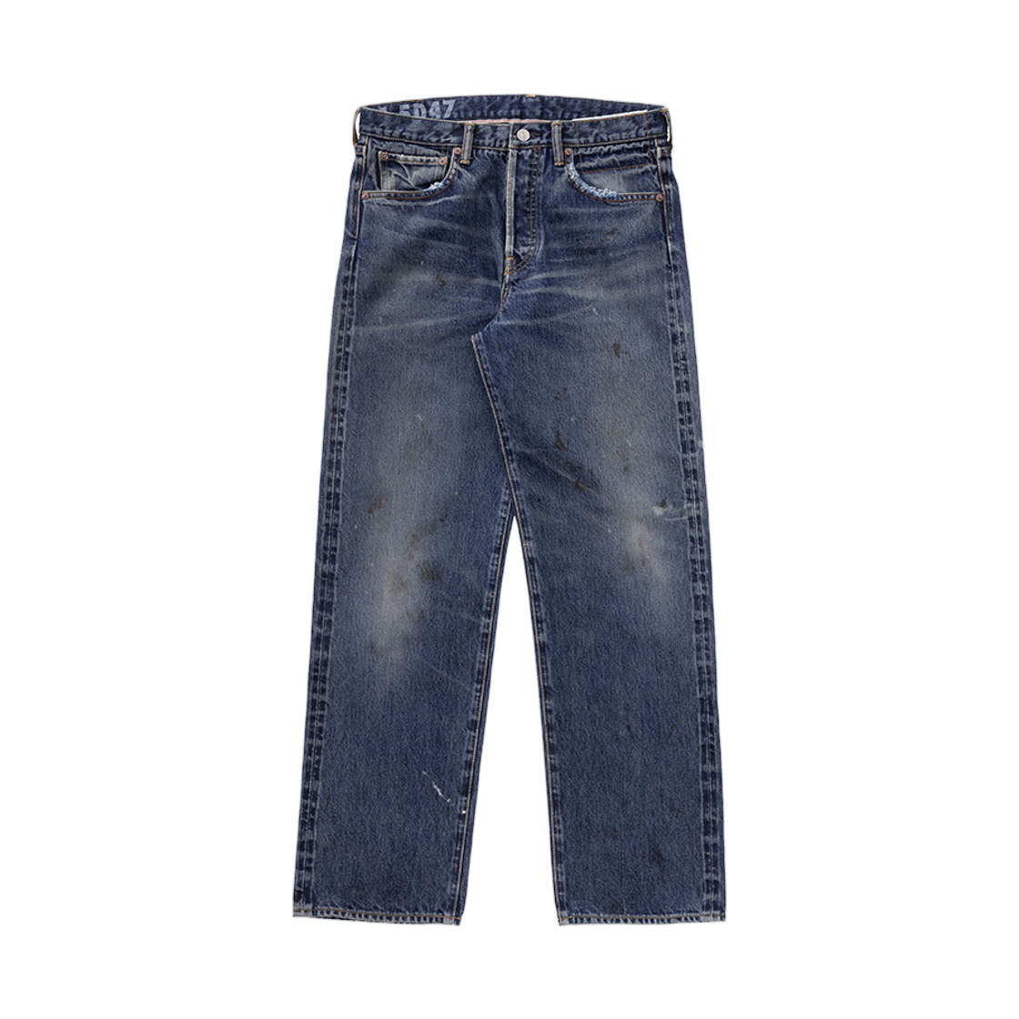 비즈빔 소셜 스컬프처 01 내로우 DMGD-47 인디고(Visvim Social Sculpture 01 Narrow DMGD-47 Indigo)