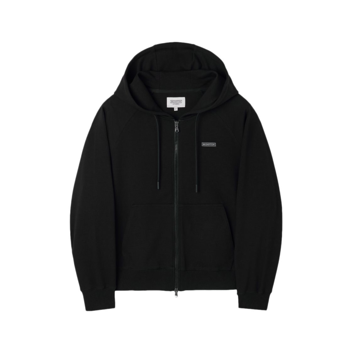 P261WFT160099 BROMPTON LONDON W Hooded Zip-Up Black