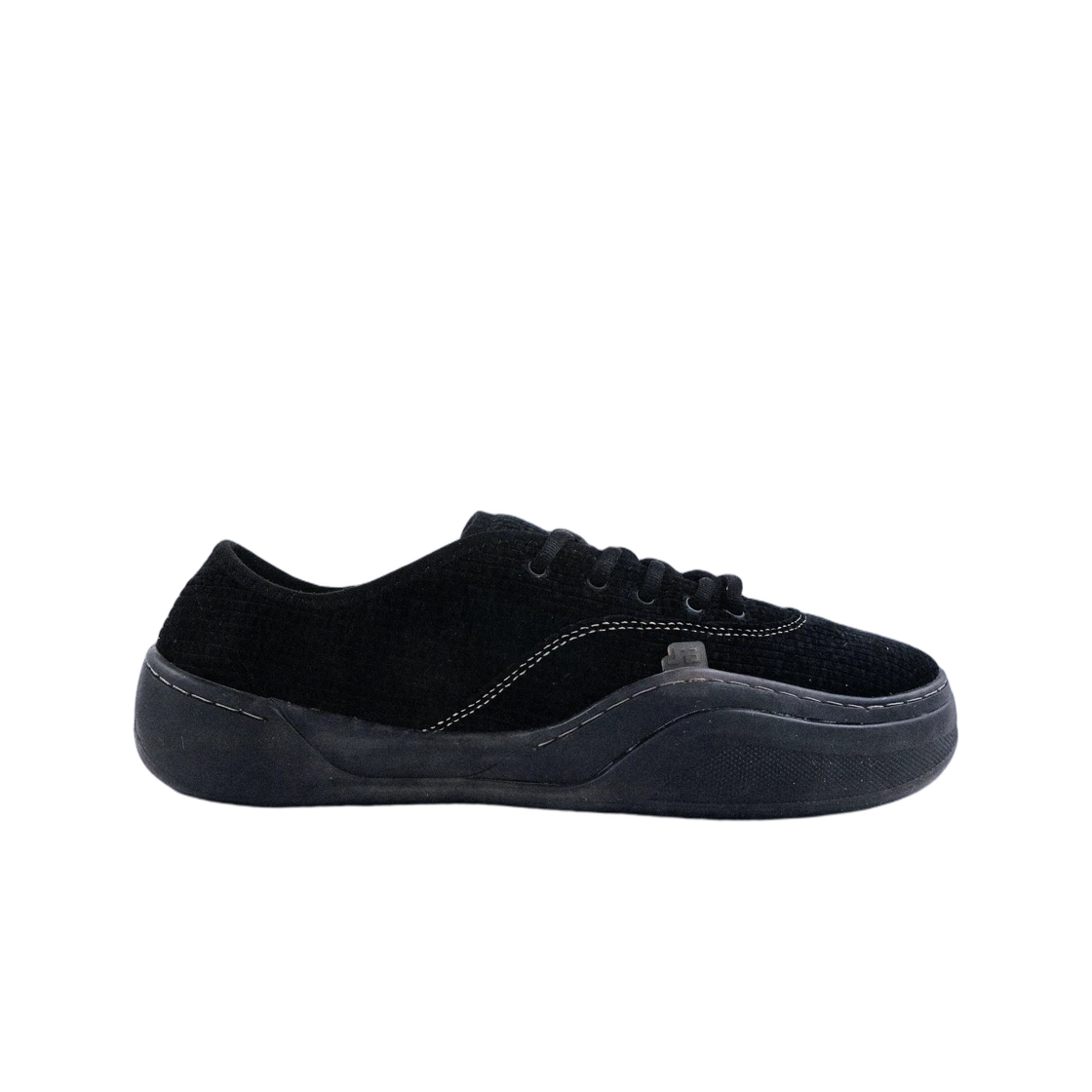 ERL 코듀로이 쿠페 스니커즈 파이럿 블랙(ERL Corduroy Coupe Sneakers Pirate Black)