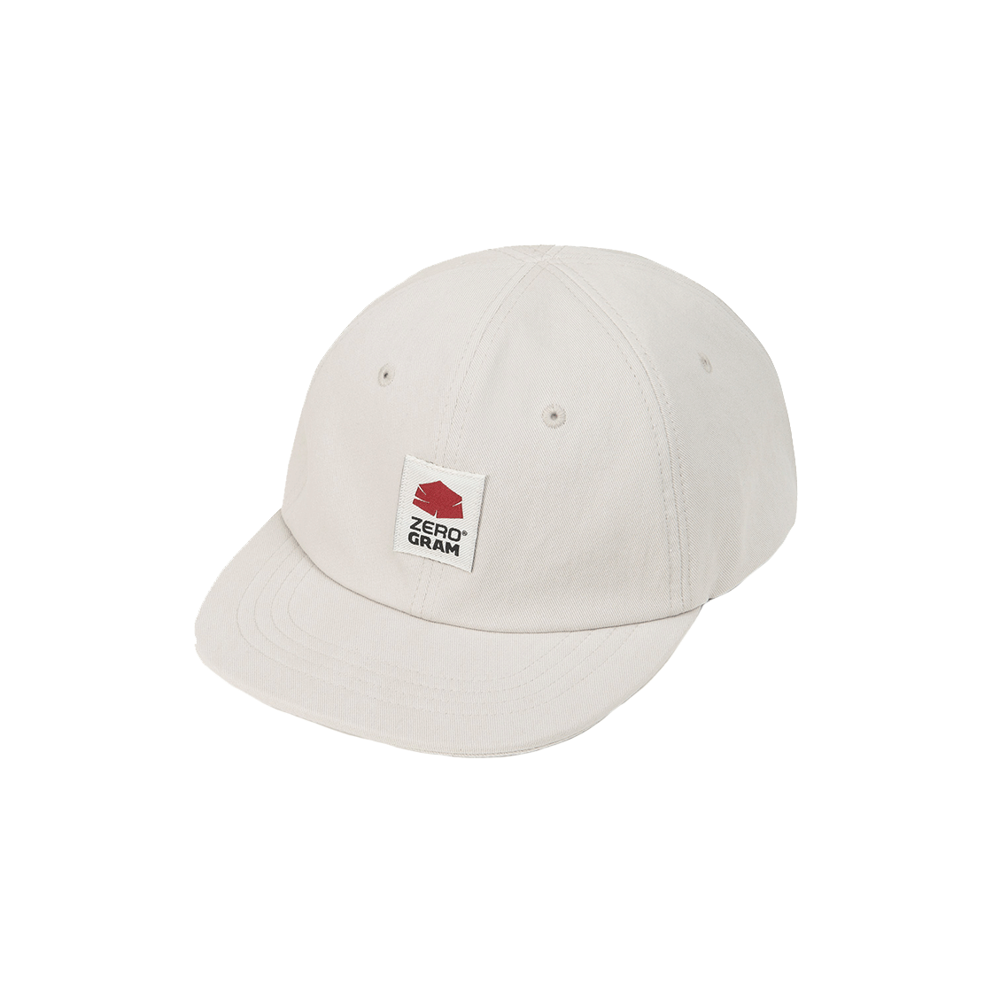 제로그램 게르 라벨 포인트 6패널 캡(Zerogram Ger Label Point 6Pannel Cap Beige)