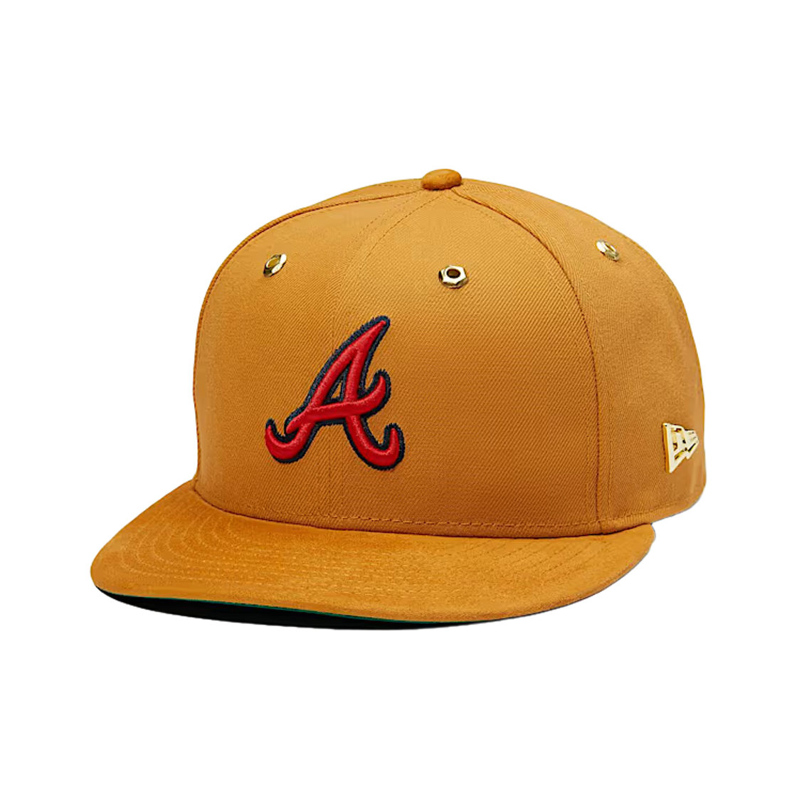 팀버랜드 x 뉴에라 브레이브스 59피프티 피티드 베이스볼 캡 위트 브레이브스(Timberland x New Era Braves 59Fifty Fitted Baseball Cap Wheat Braves)
