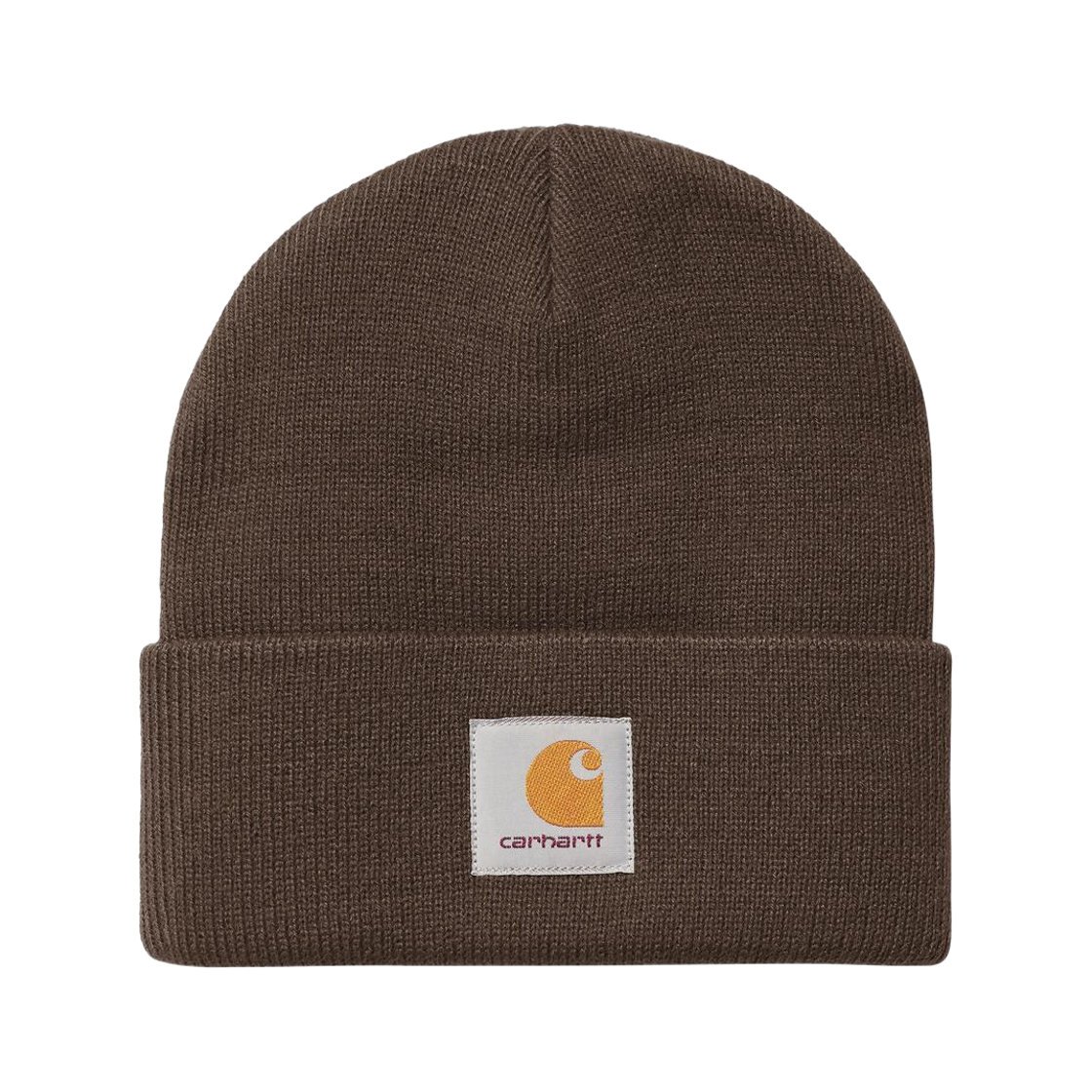 I036962-47-XX Carhartt WIP Acrylic Short Watch Hat Tobacco