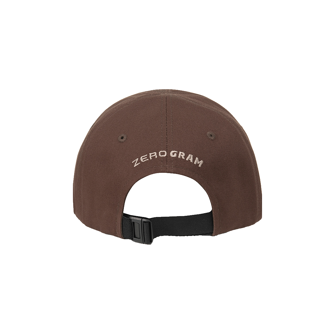 제로그램 게르 라벨 포인트 6패널 캡(Zerogram Ger Label Point 6Pannel Cap Brown) - 4