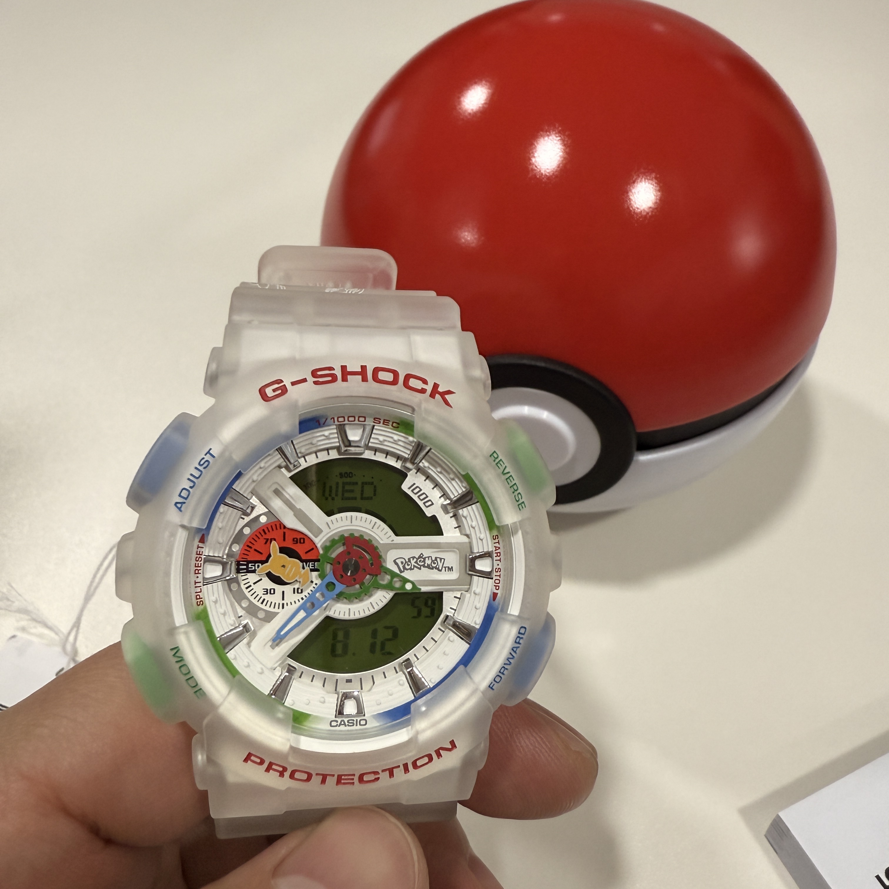 Casio G-Shock x Pokemon GA-110PKM-7A 착용 스타일
