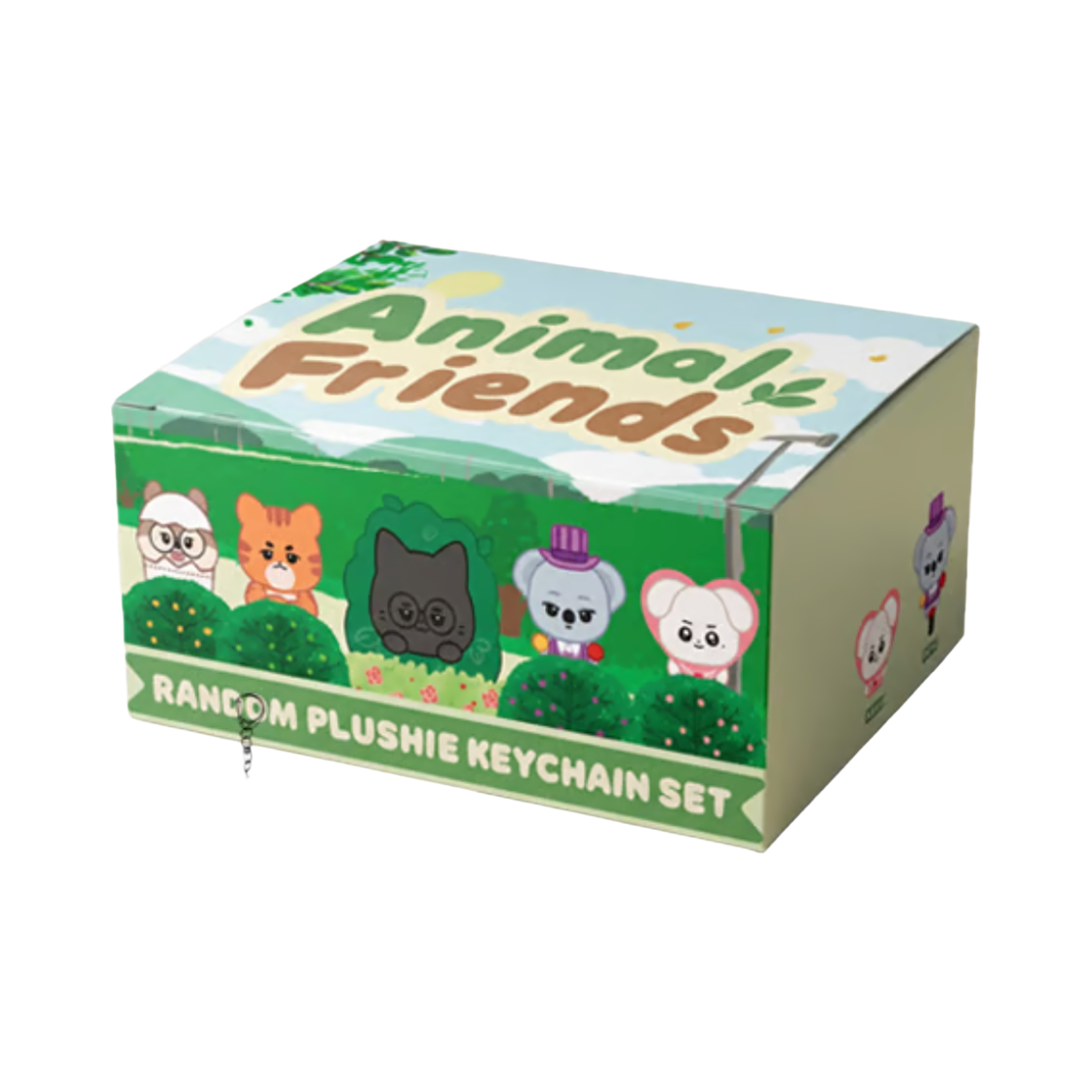 - T1 Animal Friends Plush Keychain Sealed Case (5 Blind Boxes)