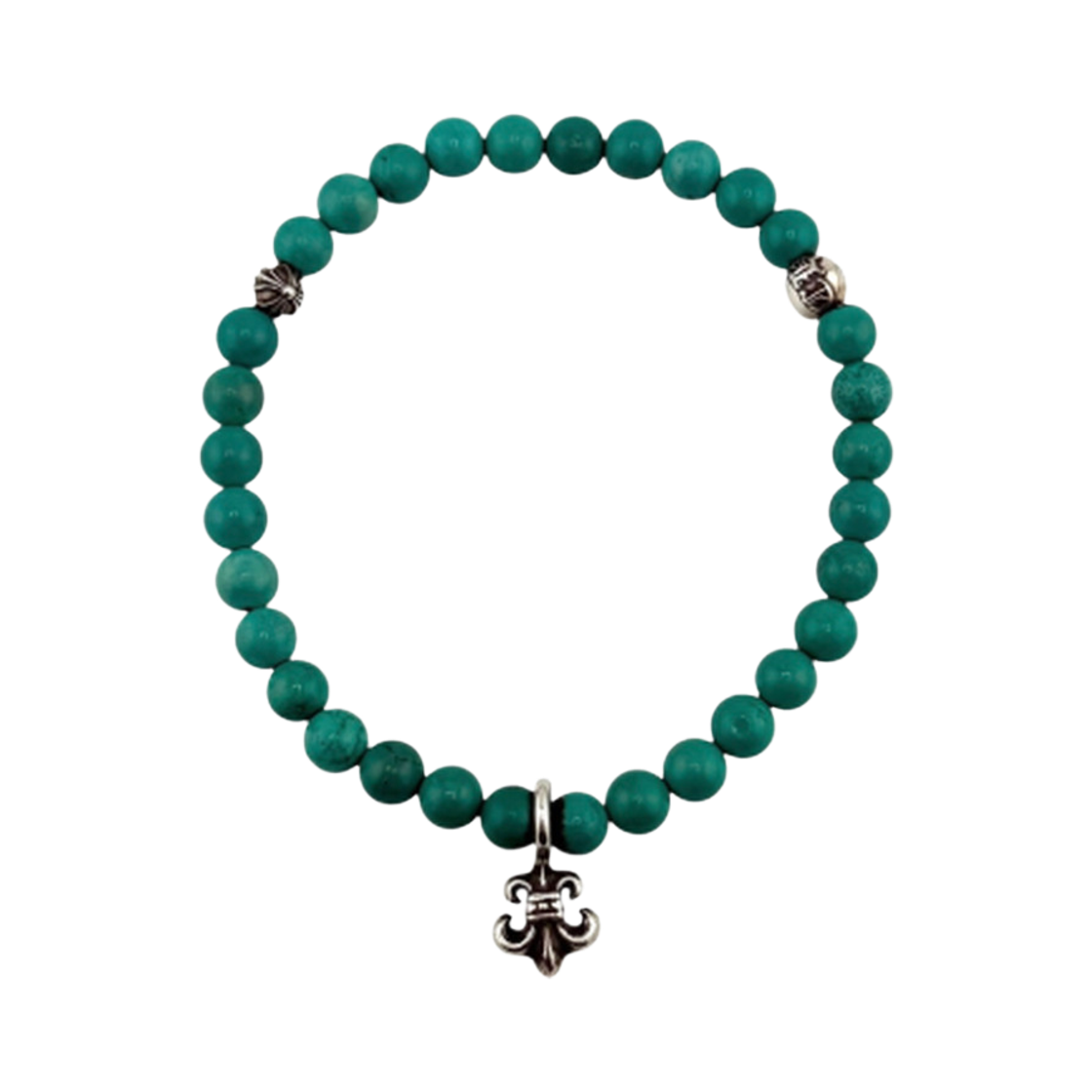 더도산 크롬하츠 플레어 터키석 팔찌(the dosan_ Chrome Hearts Flare Turquoise Bracelet) - 3