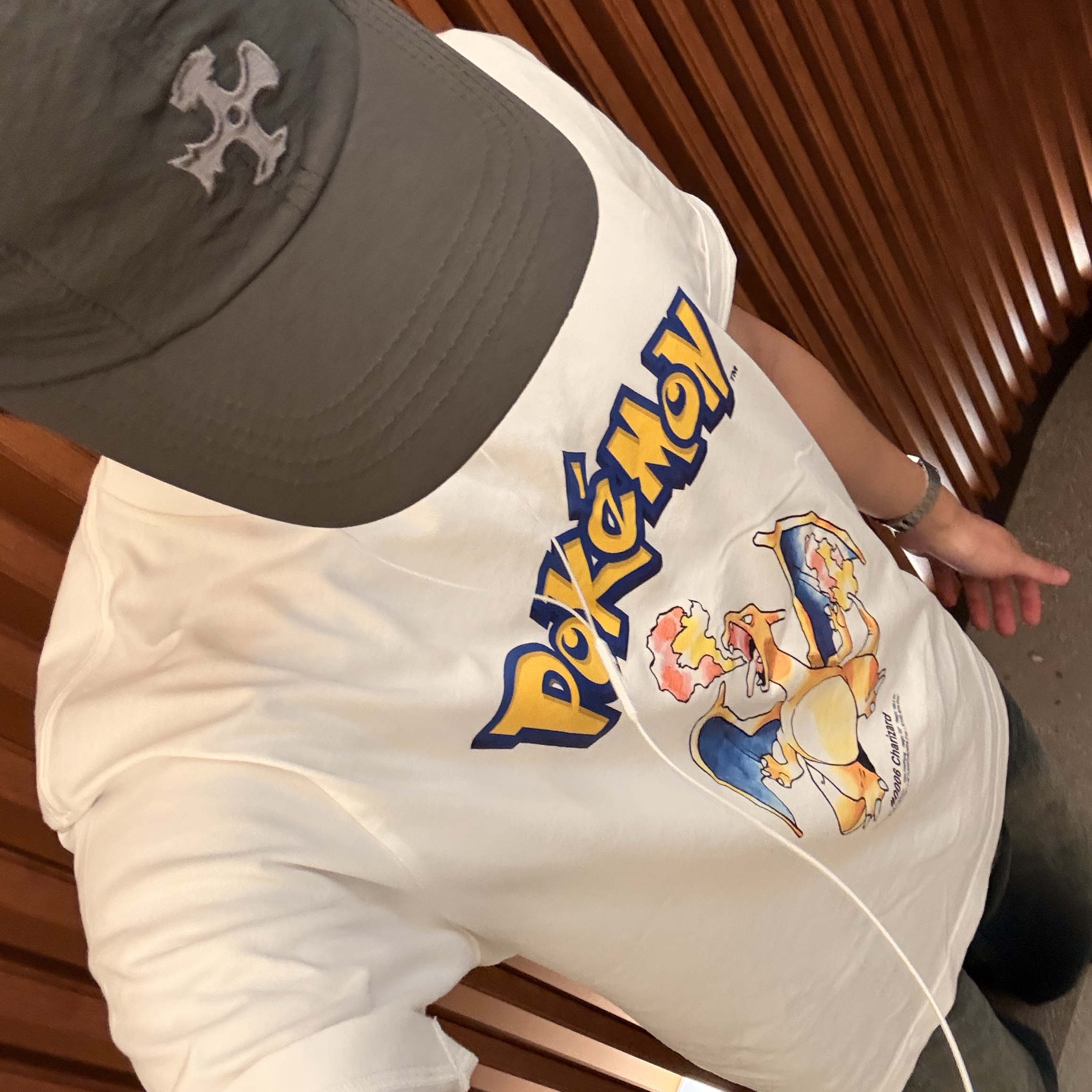 NOMANUAL In-Ear Headphones, Uniqlo UT x Pokemon Graphic T-Shirt 1A White 착용 스타일 - 2